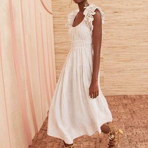 Ulla Johnson Russia Dress / Size 0 / Color : Sand